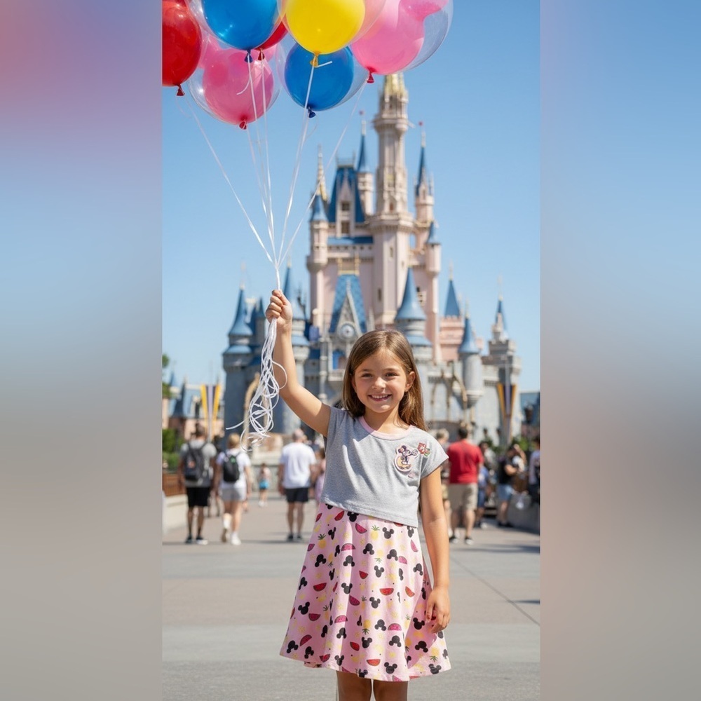 Disney Hanna Andersson dress size 4/5 🍍